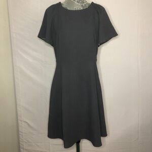 Loft Charcoal Gray Dress Size 10 (J)